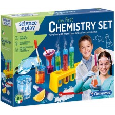 Комплект Clementoni Science & Play - Моята първа химическа лаборатория -1