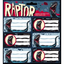 Ученически етикети Ars Una Raptor - 18 броя -1