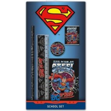 Ученически комплект Graffiti Superman - черен
