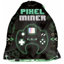 Ученическа спортна торба Paso Pixel Miner