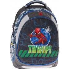 Ученическа раница Play Spider-Man - Maxx Thwip, с 3 отделения -1