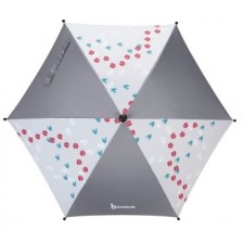 Универсален чадър за количка Badabulle, сив