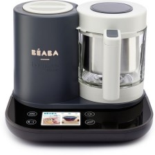 Уред за готвене Beaba - Babycook Smart, Charcoal Grey -1