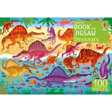 Usborne Book and Jigsaw: Dinosaurs -1