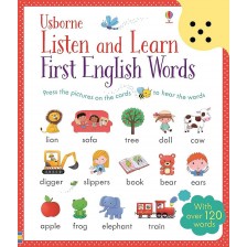 Usborne Listen and Learn First English Words -1