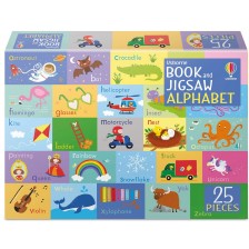 Usborne Book and Jigsaw: Play & Learn Alphabet -1