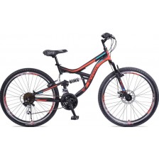 Велосипед със скорости Byox - GR, 26", черен