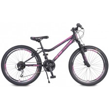 Велосипед със скорости Byox - Zante, 24, розов -1