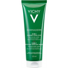 Vichy Normaderm Почистващ продукт 3 в 1, 125 ml