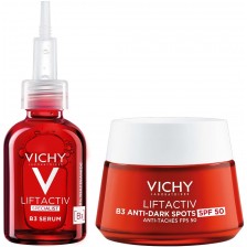 Vichy Liftactiv Комплект - Серум и Дневен крем, SPF 50, 30 + 50 ml -1