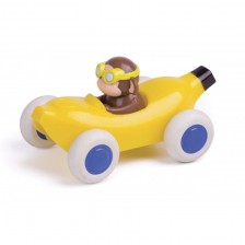Сладури състезатели Viking Toys - Маймунка с банан, 14 cm -1