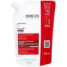 Vichy Dercos Стимулиращ шампоан Energy+, пълнител, 500 ml -1