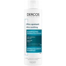 Vichy Dercos Шампоан за нормална до мазна коса Ultra Soothing, 200 ml -1