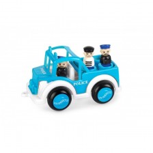 Полицейски джип Viking Toys, с 3 човечета, 25 cm, с подаръчна кутия -1
