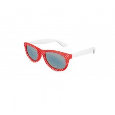 Visiomed Слънчеви очила Miami Kids 4-8 години Червени на бели точки VM.93099.001