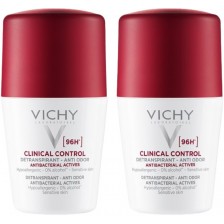 Vichy Deo Комплект - Рол-он против изпотяване Clinical Control, 2 x 50 ml -1