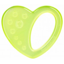 Водна чесалка Canpol - Heart, зелена