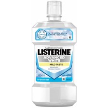 Listerine Вода за уста Advanced White, Mild taste, 500 ml -1
