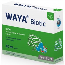 Waya Biotic Пробиотични капки за бебета и деца, 10 ml, Medis