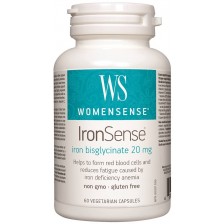 WomenSense Iron Sense, 60 веге капсули, Natural Factors