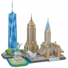 3D Пъзел Revell - Забележителности в Ню Йорк -1