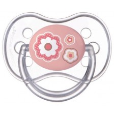 Залъгалка Canpol - Newborn Baby, 0-6 месеца, розова -1