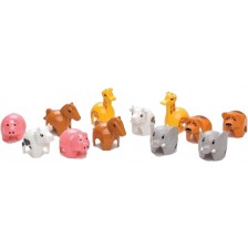 Детски играчки Viking Toys - Животни, 12 броя