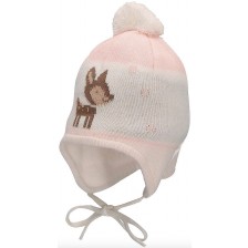 Зимна бебешка шапка Sterntaler - Бамби, 49 cm, 12-18 месеца -1