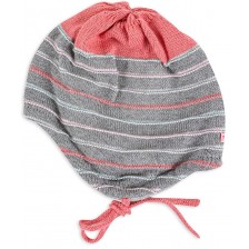 Зимна шапка Maximo - Черти, сива, за момиче, размер 43 -1