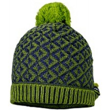 Зимна шапка с помпон Maximo - Зелена -1
