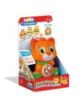 Детска играчка Clementoni Baby - Коте с въртящи очи, звук и светлина - 1t