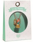Колие Djeco Lovely Charms -  Butterfly, 3.5 cm - 1t