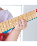 Детски музикален инструмент Hape - Китара Синя лагуна, от дърво - 2t