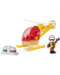 Играчка Brio World - Пожарен хеликоптер - 3t