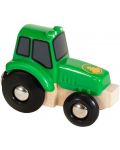 Играчка Brio - Трактор с дървен материал - 3t