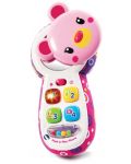 Детска играчка Vtech - Телефон розово меченце - 4t