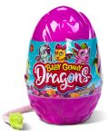 Плюшена играчка Baby Gemmy - Дракон в яйце, асортимент - 3t