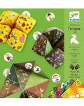 Комплект за оригами Djeco - Птици - 1t