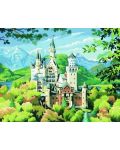 Творчески комплект за рисуване KSG Crafts - Шедьовър, Замъкът Нойшванщайн - 2t