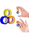 Магнитни пръстени за трикове Johntoy - 3 броя, разноцветни - 2t