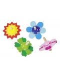 Детска играчка Goki - Пумпал, цветя, асортимент - 1t