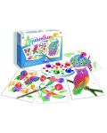 Комплект за оцветяване с акварелни бои Sentosphere Aquarellum Junior - Птици - 1t