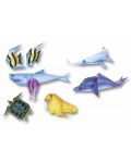 Творчески комплект за оригами Folia - Животински свят, подводен свят - 2t