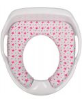 Адаптор за тоалетна чиния Sevi Baby - Розови звезди - 1t