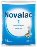 Адаптирано мляко Novalac 1, 400 g - 1t