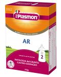 Адаптирано мляко Plasmon - Антирефлукс AR 2, 350 g - 1t