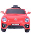 Акумулаторна кола Chipolino - VW Beetle Dune Convertible, червена - 2t