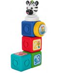Активна играчка Baby Einstein - Кубчета, Add & Stack, 6 части - 1t