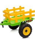 Акумулаторен трактор с ремарке Chipolino - Зелен - 6t