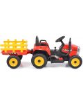 Акумулаторен трактор Moni - Farmer, червен - 2t